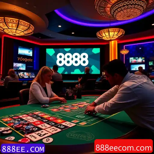 Experiência Imersiva em Jogos ao Vivo com 888EE.COM